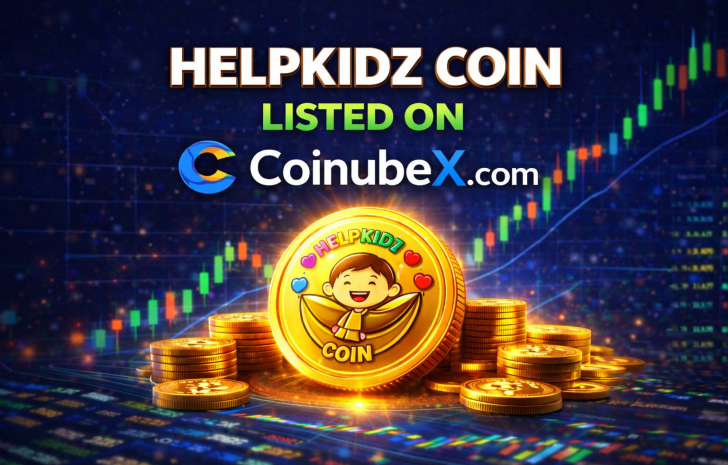 HelpKidz Coin Officially Listed on CoinubeX.com – A Strong Step Forward for Charity Crypto